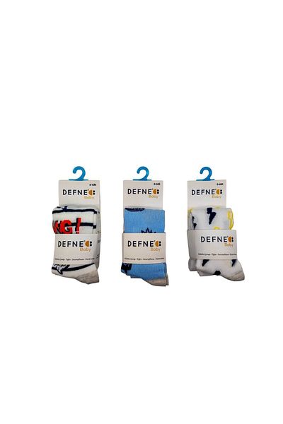 Defne Baby 3 Energy Concept Cotton Baby Boys and Children's Pantyhose