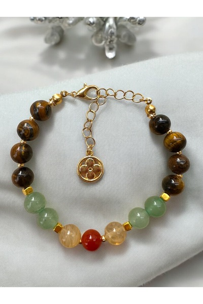 Sunshe Atelier Magner Money Magnet Abundance Abundance Natural Stone Bracelet