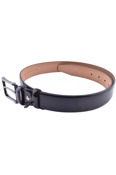 FSM -23 Leather Patent Leather Belt 3.5 cm