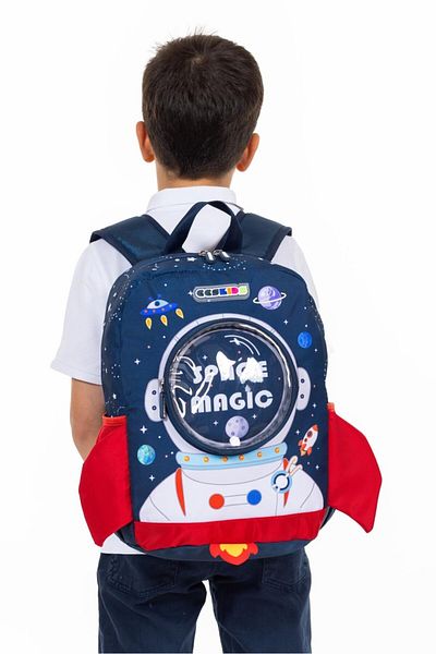 Necati Çanta Space Themed Primary School Backpack