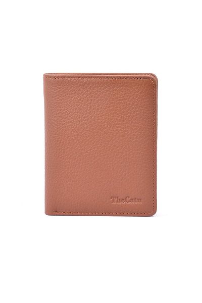 TheCatu Camel Men's Leather Wallet - 2062