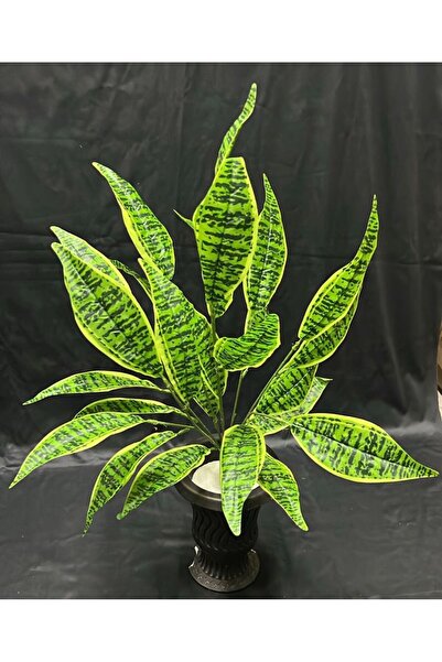 BK Peyzaj tasarım 100 cm yapay saksı içi kılınç çiçeği