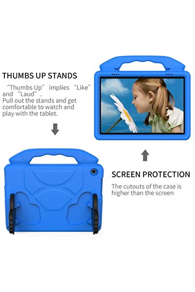 m.tk moveteck Xiaomi Redmi Pad Se 8.7 inç Tablet Uyumlu Kılıf Çocuk Standlı Ibuy Emoji Kollu Like