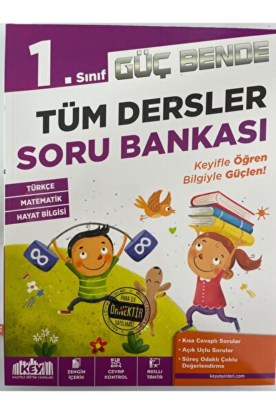 Kaliteli Eğitim Yayınları 1.sınıf KEY YAYINLARI GÜÇ BENDE TÜMDERSLER SORU BAN...