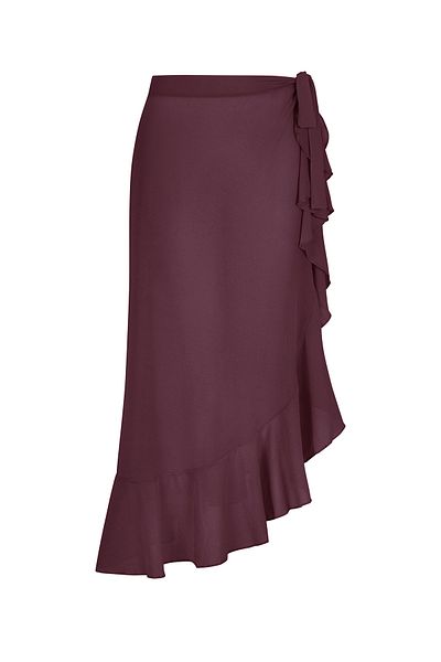 Lale Butik 15 Colored Lactable Ruffle Spanish Pareo Skirt