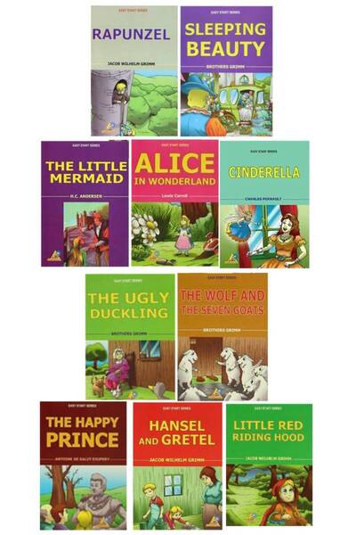 Panem Yayınları İngilizce Hikaye Seti Dünya Klasikleri Kolay Seviye 10 Kitap