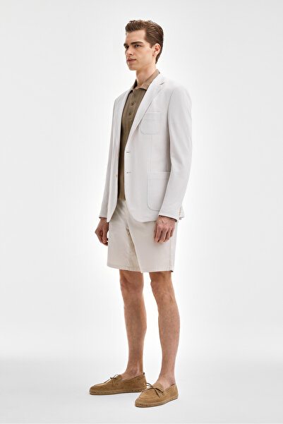 W Collection Ekru Bermuda Shorts