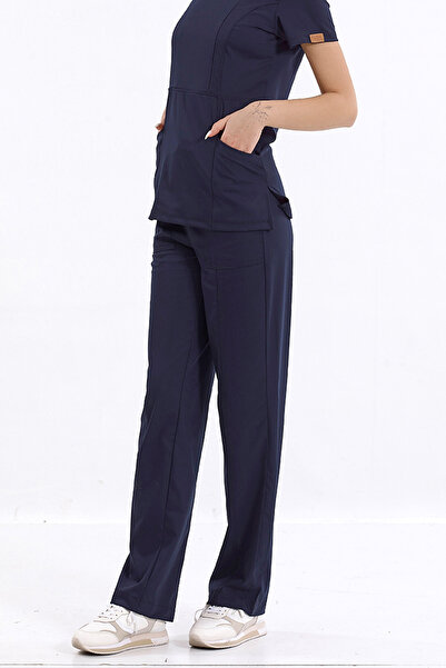 Brl Üniforma TEK ALT Medinilla / Medikago Çift Yön Likralı Kadın Cerrahi Pant...