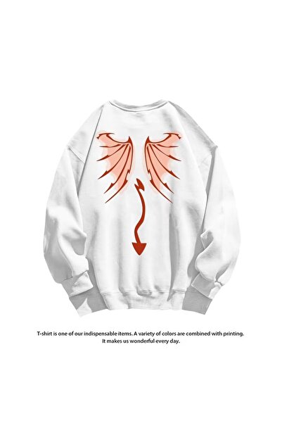 Drippy Pulover pentru bărbați din bumbac, 9 culori, cu imprimeu diavol coreea...