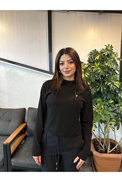 Kübra Tekstil Hanorac sport de bază cu glugă pentru femei - Uscare rapidă