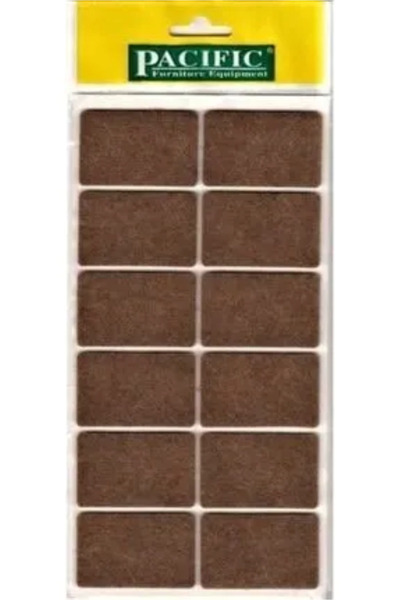 Serra PACIFIC Yapışkanlı Sandalye Koltuk Mobilya Ayak Zemin Koruyucu Keçe 1 A...