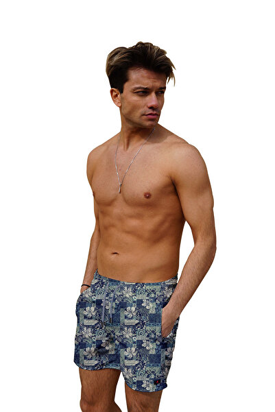 Remsa Mayo Ανδρικά σορτς κολύμβησης πισίνας με σχέδιο 197