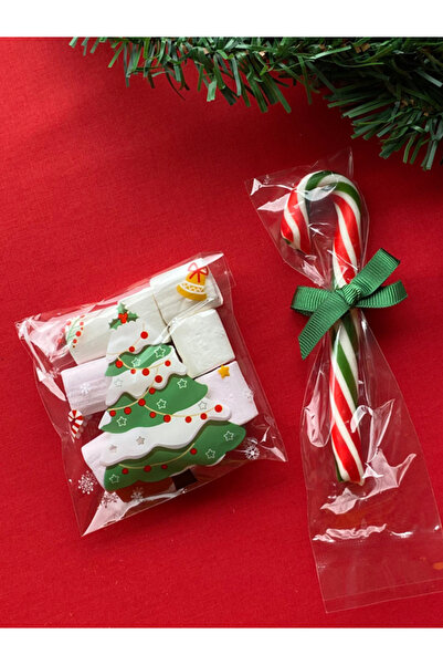 Hepsi Enteresan عصا المشي الحلوى و Marsmallow، هدية عيد الميلاد، هدية السنة ا...