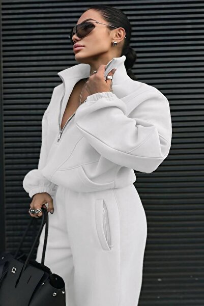 Fashiontayt 3 SZÉRŰ POLÁR BELSŐ CIPZÁROS ALSÓ FELSŐ RUHA