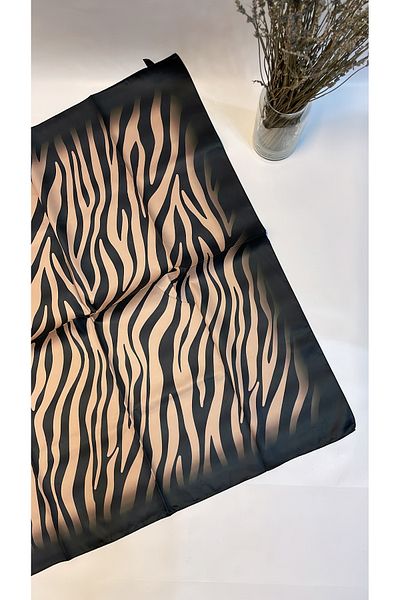 Onur Zebra Print Twill Scarf - Hard Fabric Quality Fashion Trending Store Product