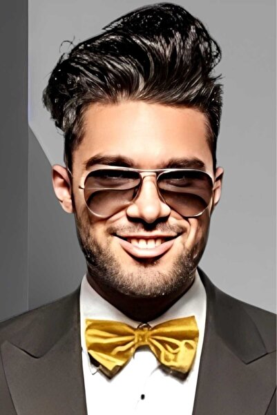 Uniquetrenders Men's Solid Color Satin Bow Tie