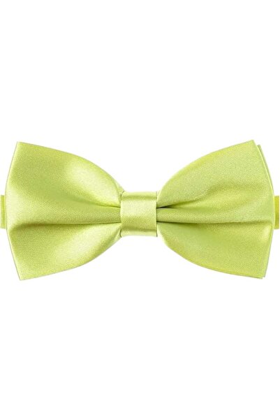 Uniquetrenders Men's Solid Color Satin Bow Tie