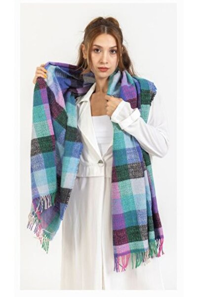 Gullfoss Soft Textured Boucle Women's Shoulder Shawl000409