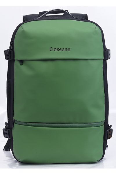 Classone حقيبة ظهر للكمبيوتر المحمول باللون الأخضر - مقاس 17.3 بوصة، و15.6 بوصة، و14 بوصة متوافقة مع سلسلة السفر Vc173-07g VIP