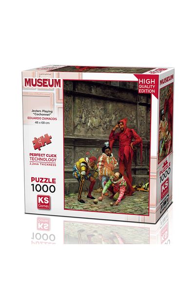 Ks Games Jesters Playing “Cochonnet” 1000 Piece Puzzle