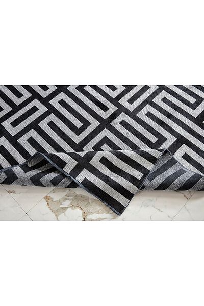 Bellona Carpet Deco Milano 12256 Siyah 100 x 200 cm