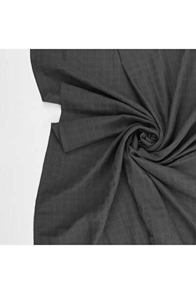 softnbej Anthracite Gray Muslin Blanket - 100% Organic Cotton, Oeko-Tex Certified, 100x120 Cm