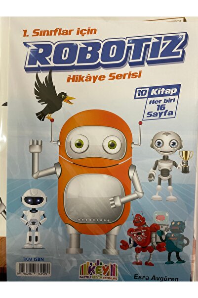 Key Kaliteli Eğitim Yayınları Key yayınları 1.sınıf Robotiz hikaye serisi