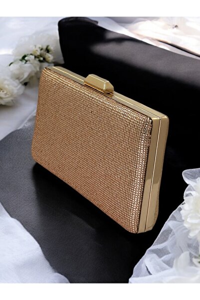 Gloriys Ayakkabı & Çanta 135 DMC камінням прикрашена вечірня сумочка