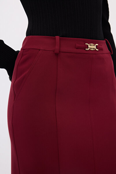 adL Dikiş Detaylı Etek