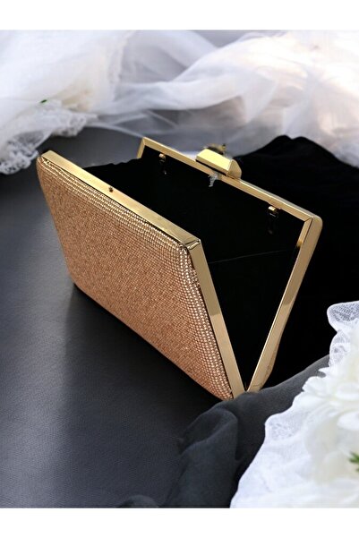 Gloriys Ayakkabı & Çanta 135 DMC камінням прикрашена вечірня сумочка