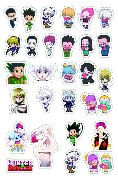 nihonwosekai Set de autocolante Hunter x Hunter Mini Anime Sticker