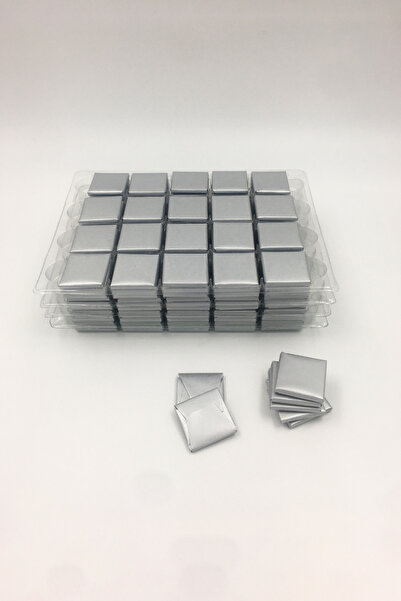 KAKAO AĞACI Gümüş Sargılı Sütlü Madlen 70 Adet Ikramlık Çikolata