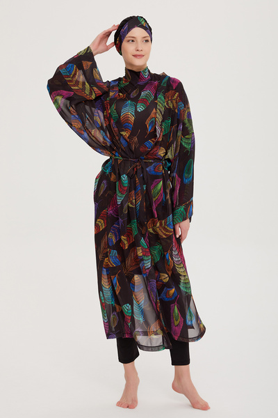 Remsa Mayo ملابس السباحة الحجاب - قفطان واحد كيمونو صوفية، RP019 فوندا