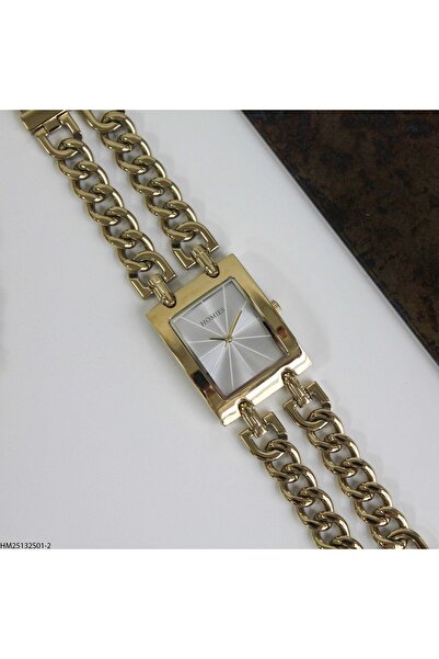 Homies ساعة يد نسائية HM25132S01-2 بسوار فولاذي