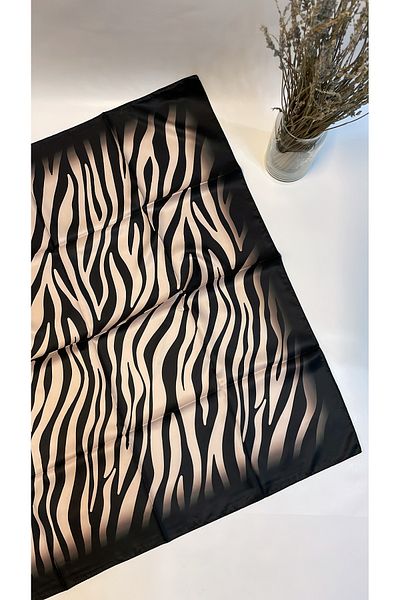 Onur Zebra Print Twill Scarf - Hard Fabric Quality Fashion Trending Store Product