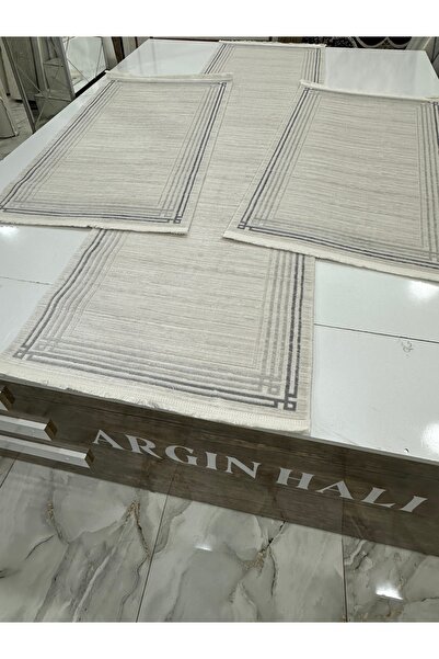 Kumru Yatak Odası 3'lü Halısı %100 Bambu ARGIN HALI