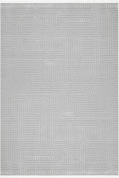 Empera Nova - Wavy Modern Saçaklı Salon Halısı