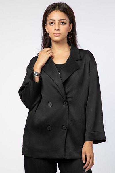 Blue Age Midnight Soiree Blazer_2XL_Black