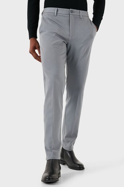 BOSS Erkek Denim Normal Belli Düz Model Günlük Kullanım Gri Pantolon 50513436...