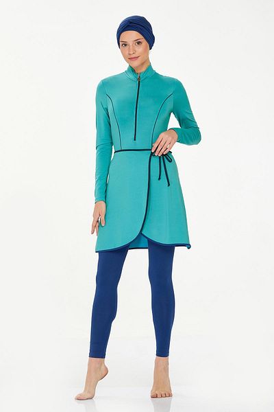 REMSA Μαγιό Mint Hijab - Lycra και Πλήρως Καλυμμένο, Tori 8230