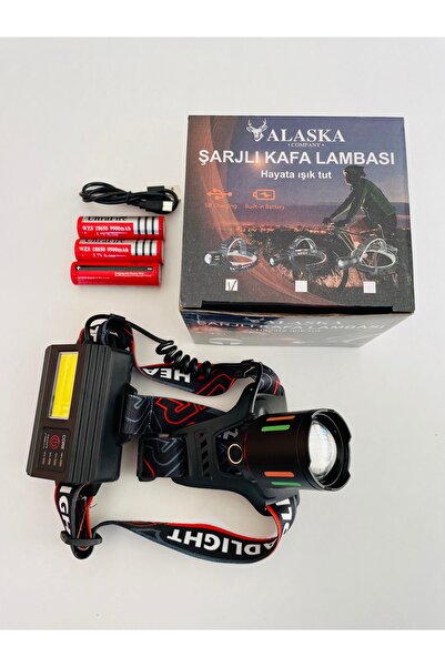 Trend Teknoloji ÇOK FONKSİYONLU EN GÜÇLÜ KAFA FENERİ