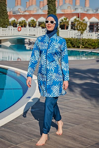 Remsa Mayo Eslem R050 - Full Covered Remsa Parachute Hijab Swimsuit