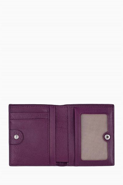 DAMY Genuine Leather Women's Wallet, Women's Wallet & Card Holder, Mother's Day 906 - Plum