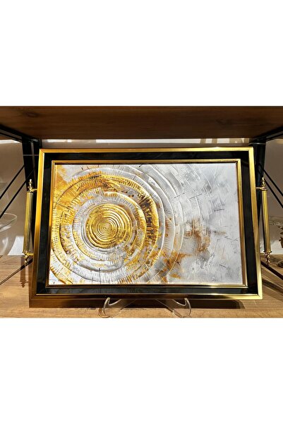 Aless Decorative Luxury Engagement Ring Dowry Tea Coffee Tray