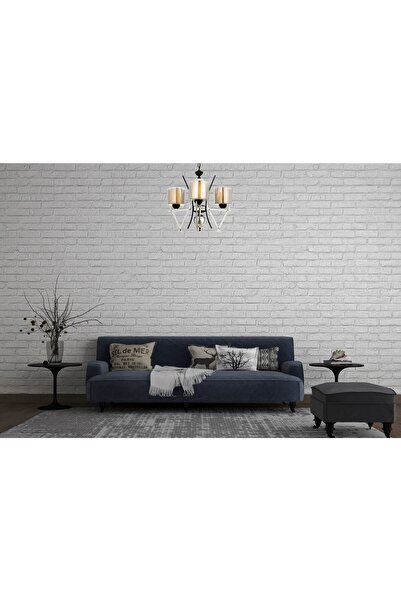 Avonni Av-60289-3k Krom Kaplama Modern Avize E14 Metal Cam 50cm