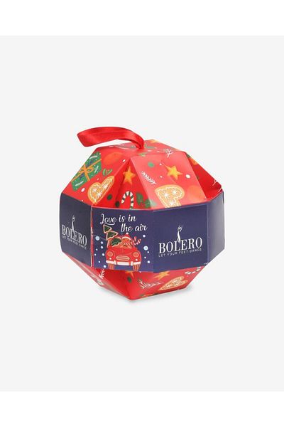 Bolero Специални подаръчни кутии с новогодишни чорапи с елени