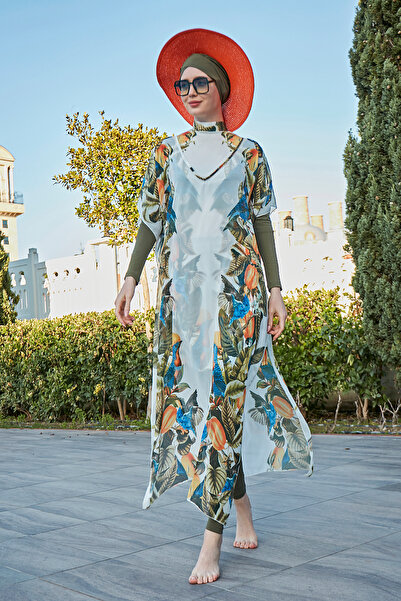 Remsa Mayo Βραζιλίας με μοτίβο Remsa Hijab Pareo - Single Kaftan 430-552