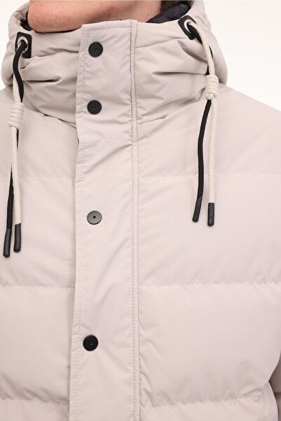 lumberjack ML 2KSYFA24MJ-22-34 4PR KIRIK BEYAZ Erkek Kısa Kaban