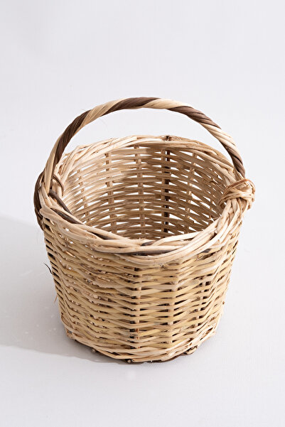 Rafiste Wicker Balcony Basket H: 32 cm