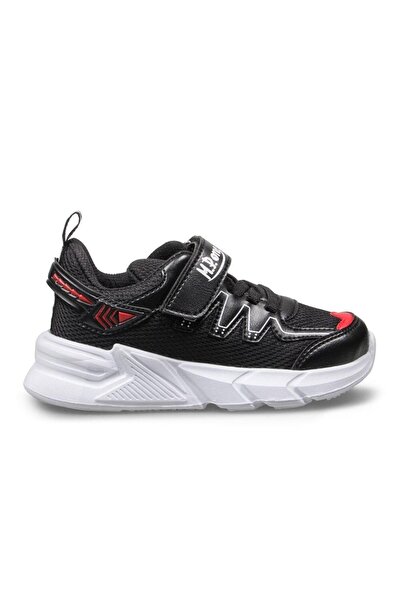 MP ONE Children's Velcro Black-red Sports Shoes 231-3435pt 100